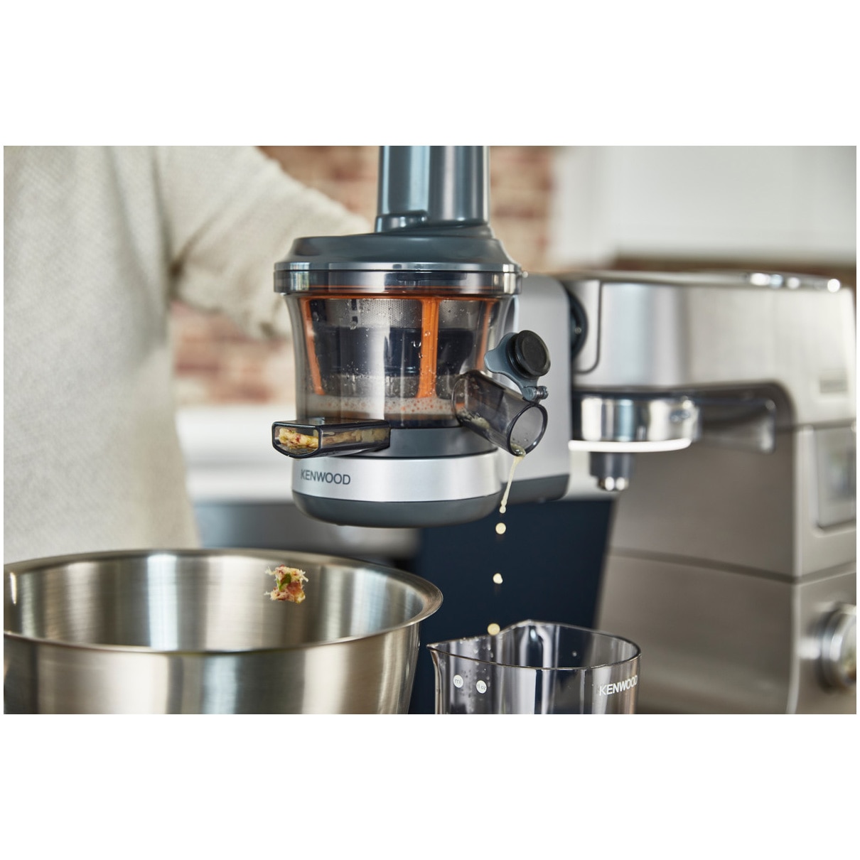 Сокоизтисквачка за студено пресоване за кухненски робот Kenwood ...