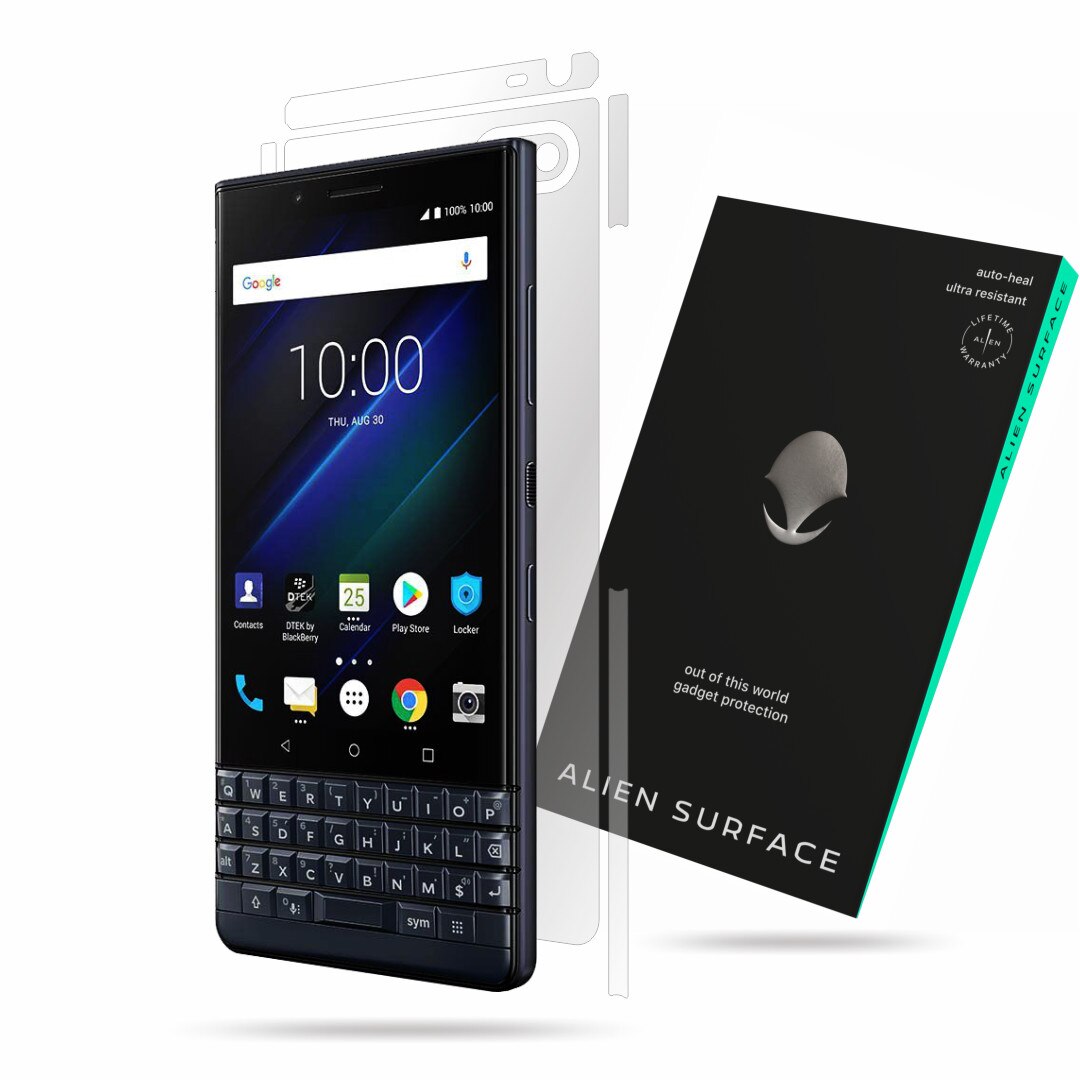 Folie Alien Surface, BlackBerry KEY2 LE, protectie spate, laterale