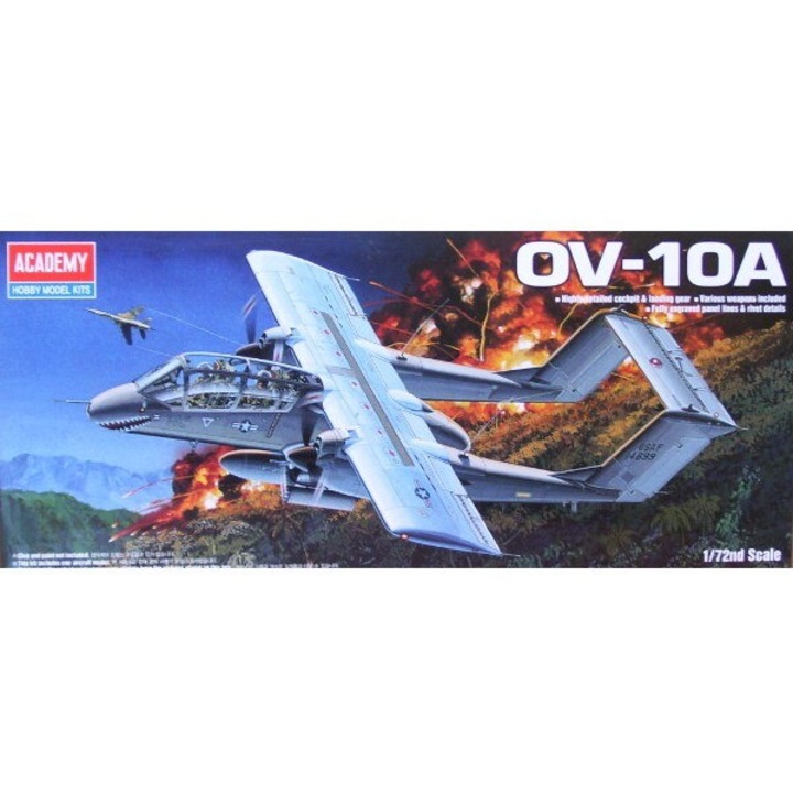 Macheta Aeromodele de construit Academy Rockwell Bronco OV-10A 1:72 ACD 12463