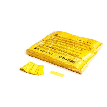 Punga 1 kg, confetti Galben, Magic FX, forma dreptunghiulara 55*17 mm Punga 1 kg, confetti Galben, Magic FX, forma dreptunghiulara 55*17 mm