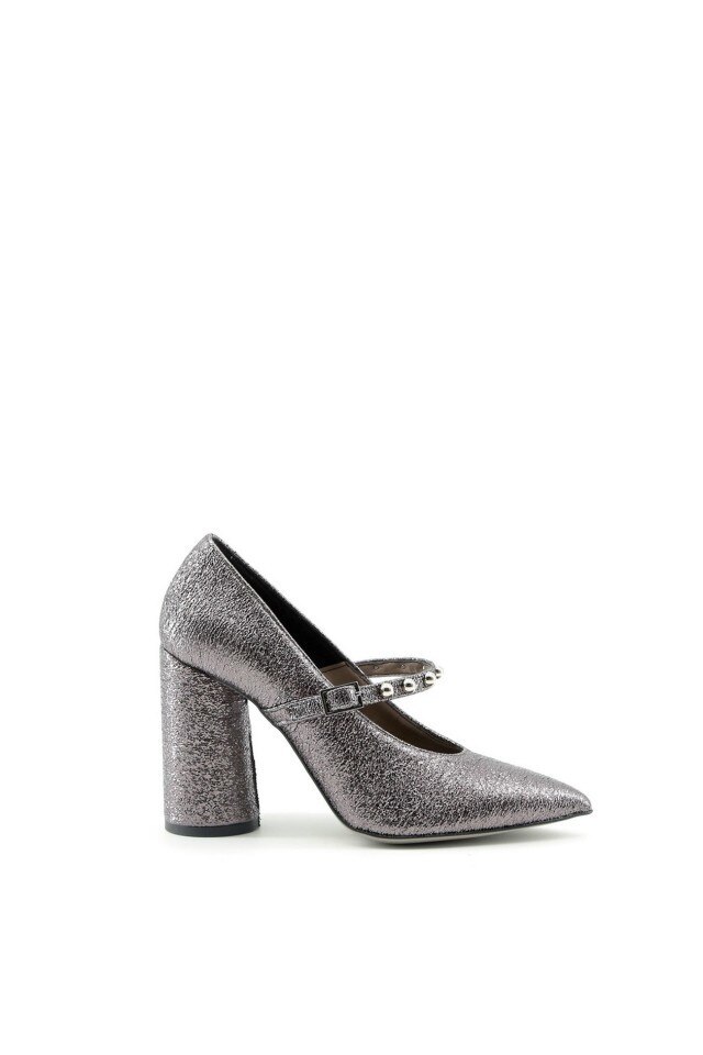 Pantofi cu toc pentru dama model AMELIA Made in Italia, Gri