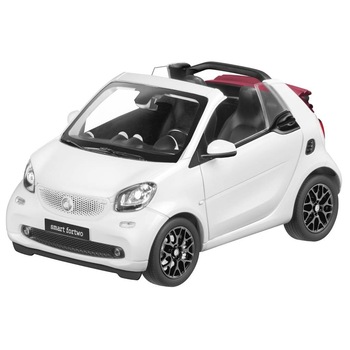Macheta auto Smart fortwo Cabrio alb (A453) 1:18 Norev Macheta auto Smart fortwo Cabrio alb (A453) 1:18 Norev