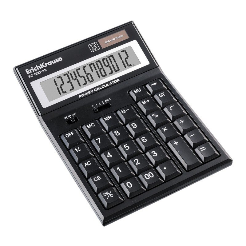 Calculator Birou Erichkrause Kc-500-12 12Dig negru