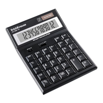 Calculator Birou Erichkrause Kc-500-12 12Dig negru Calculator Birou Erichkrause Kc-500-12 12Dig negru