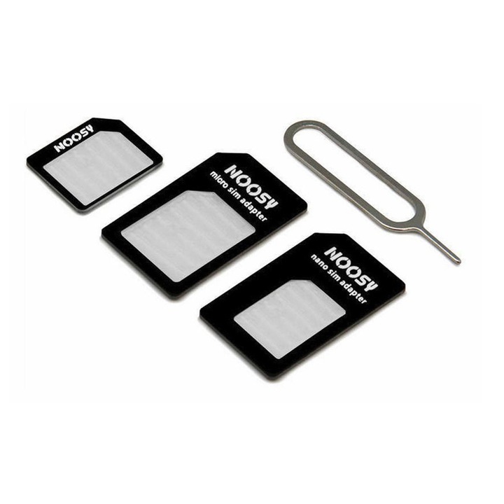 Adaptor Nano SIM, LRTM, Kit, 4 in 1 Nano/Micro/Standard SIM/PIN