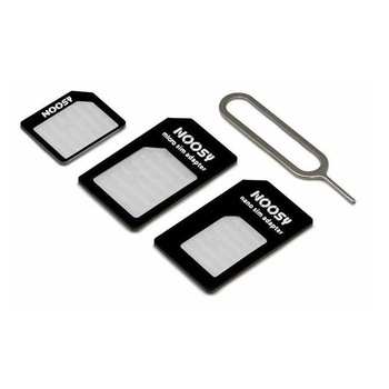 Adaptor Nano SIM, LRTM, Kit, 4 in 1 Nano/Micro/Standard SIM/PIN Adaptor Nano SIM, LRTM, Kit, 4 in 1 Nano/Micro/Standard SIM/PIN