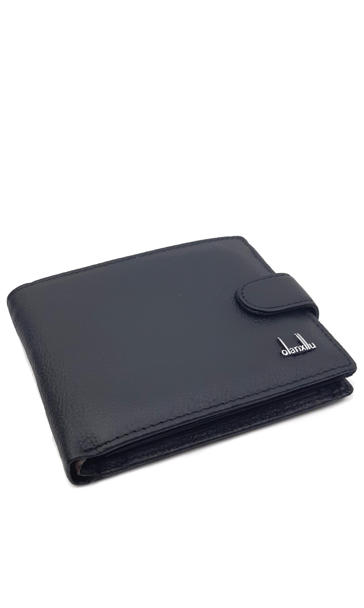 Portofel barbati din piele naturala, de culoare neagra 010Y