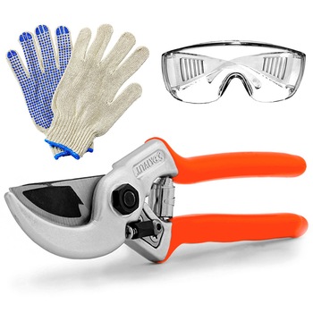 Foarfeca de mana profesionala Castellari Universal, lungime 21 cm, deschidere Ø 25 mm + CADOU Ochelari si Manusi de protectie Foarfeca de mana profesionala Castellari Universal, lungime 21 cm, deschidere Ø 25 mm + CADOU Ochelari si Manusi de protectie