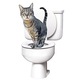 FOXMAG24 Citi Kitty WC-kiképző készlet, 3 hónaposnál idősebb macskákhoz