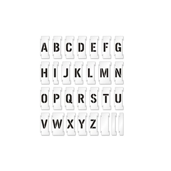 Set sabloane vopsire litere mari A-Z, 30 cm inaltime caracter Set sabloane vopsire litere mari A-Z, 30 cm inaltime caracter
