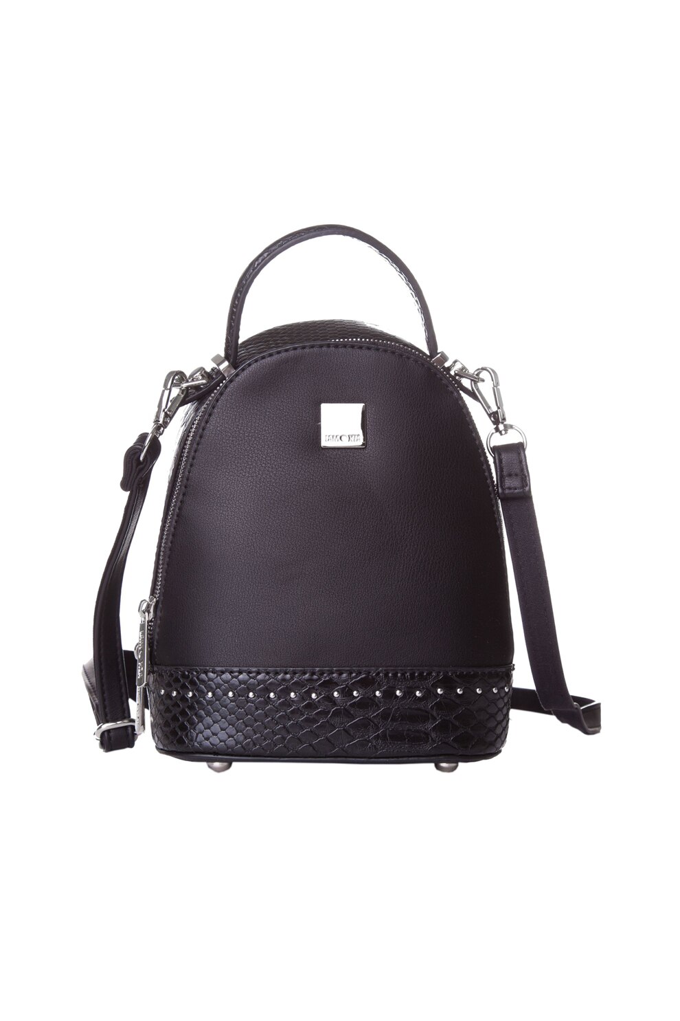 Lamonza, Rucsac de piele ecologica, Negru