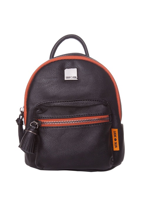 Lamonza, Rucsac de piele ecologica Daisy, Negru