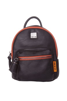 Lamonza, Rucsac de piele ecologica Daisy, Negru Lamonza, Rucsac de piele ecologica Daisy, Negru