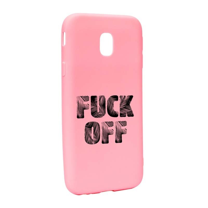 Husa Samsung Galaxy J7 2018, Silicon, Fu** Off P139