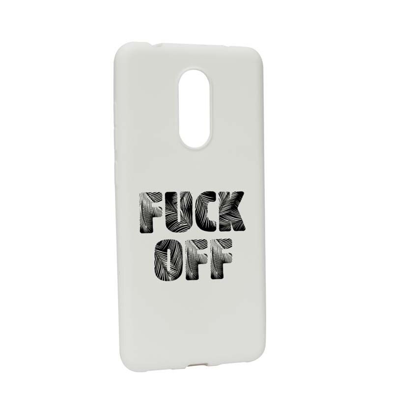 Husa Xiaomi Redmi Note 5 / Redmi 5 Plus, Silicon, Fu** Off W139