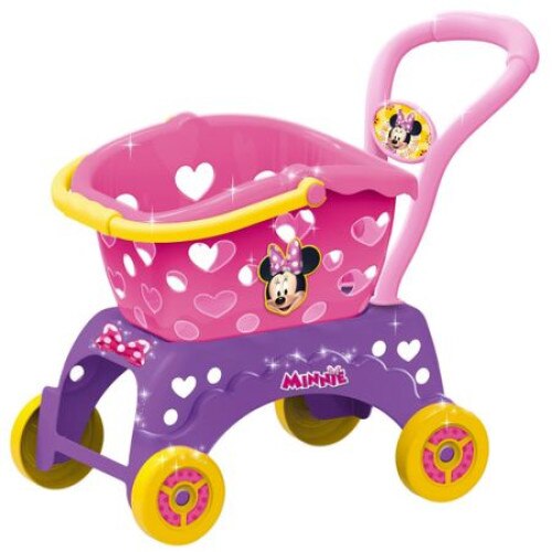 Carucior Minnie pentru supermarket 2 in 1, Lumi LUXURY®, +3 ani