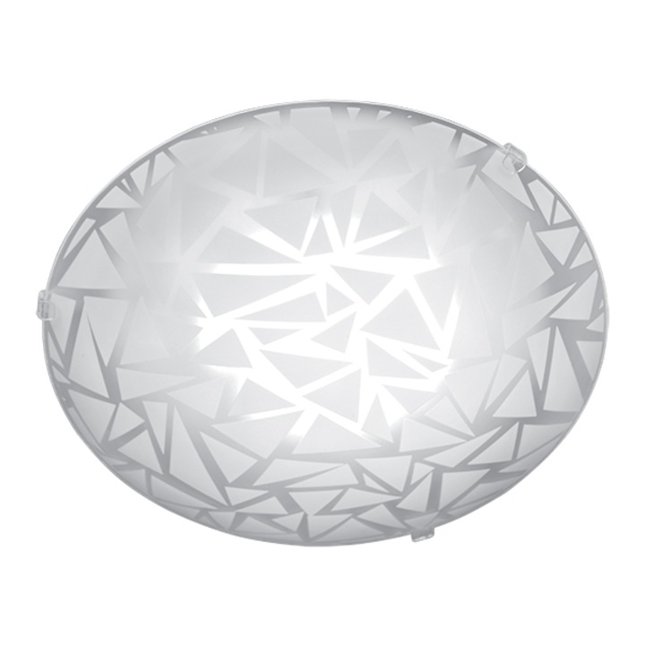 Плафон Lightstyle Витраж LED, 18W, 4000K, ф300, Бял мат