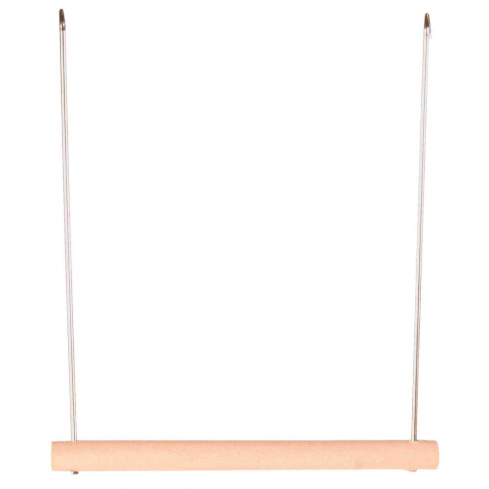 Jucarie Trixie leagan lemn pentru pasari 12 × 13 cm 5821