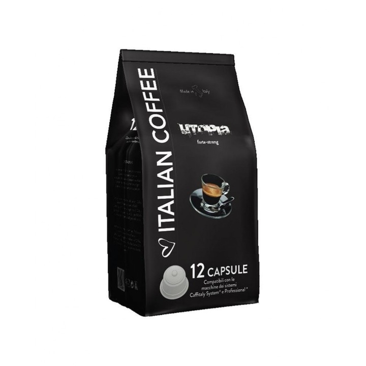 Capsule de cafea Italian Coffee Utopia set 12 capsule