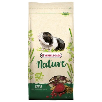 Hrana pentru porcusori guinea Versele Laga Nature Cavia, 700g Hrana pentru porcusori guinea Versele Laga Nature Cavia, 700g