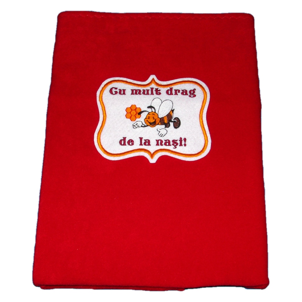 Paturica microfibra personalizata 