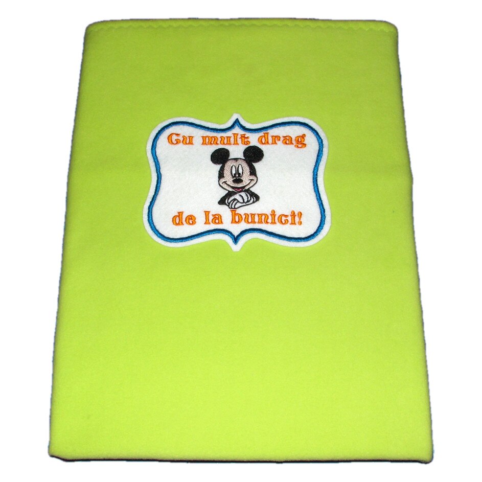 Paturica microfibra personalizata 