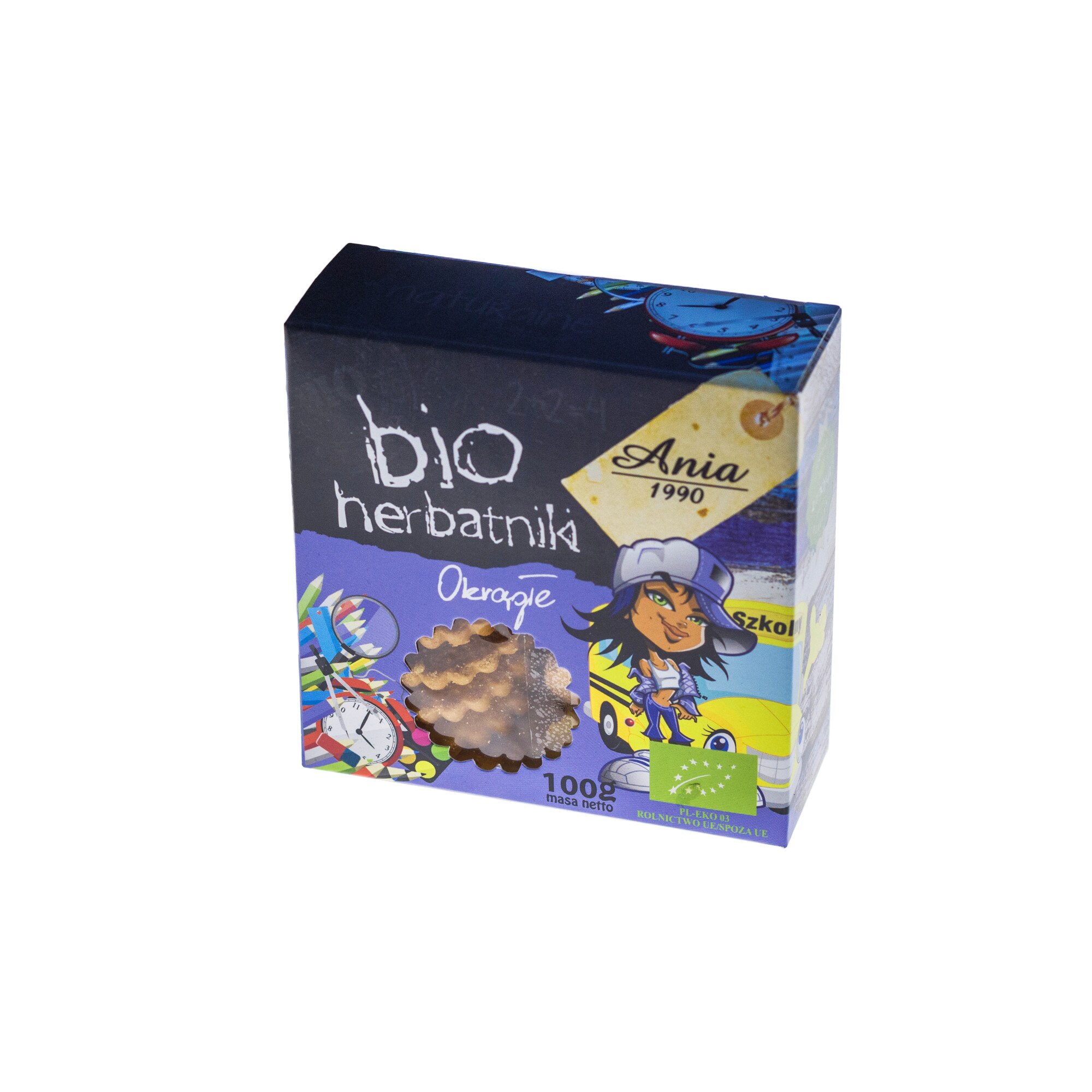 Biscuiti rotunzi ECO 100 g