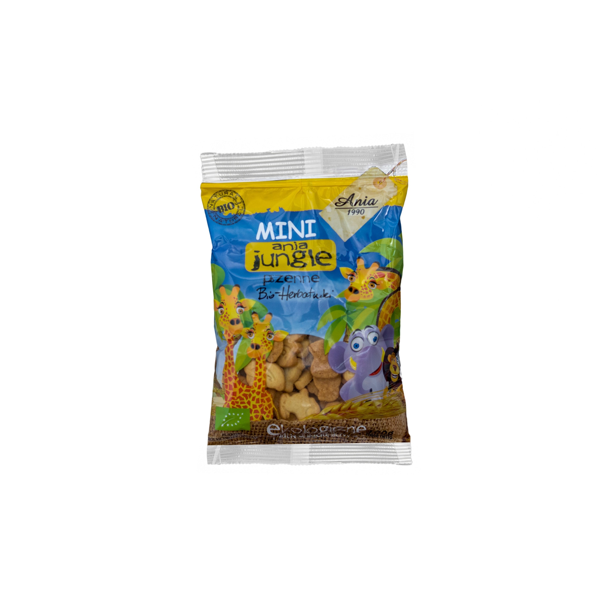 Biscuiti mini jungle ECO 100 G