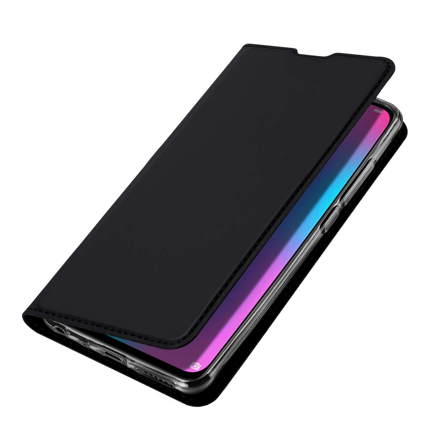 Husa carte flip wallet Dux Ducis pentru Huawei P Smart 2019, negru