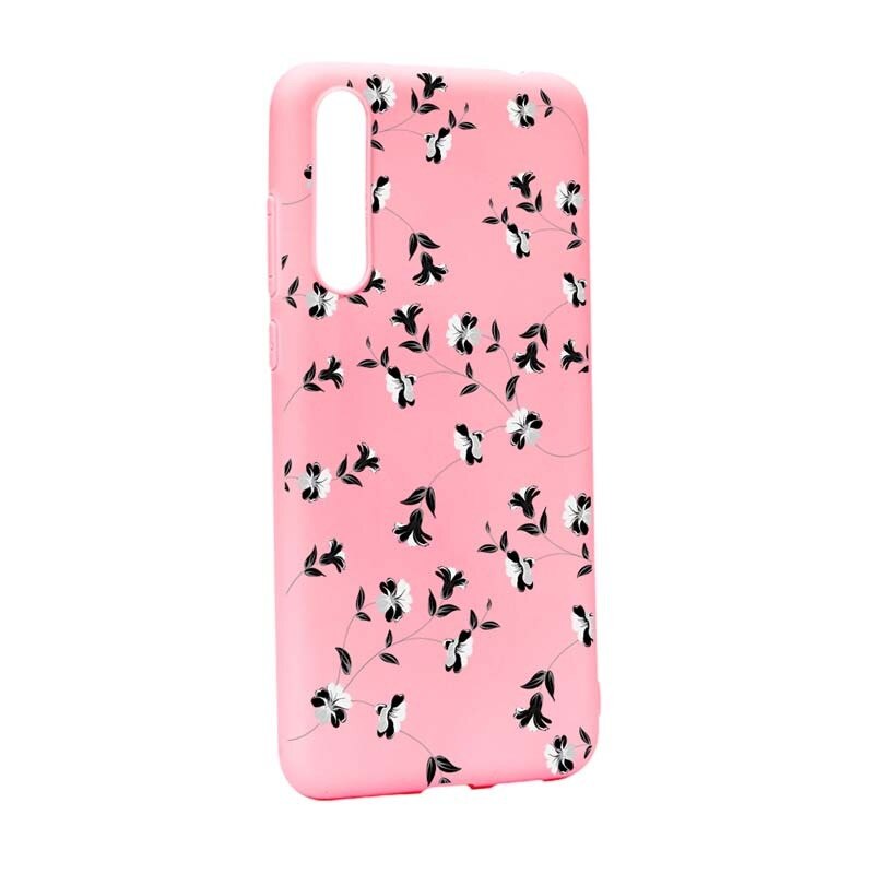 Husa Huawei P20, Silicon, Flowers P128