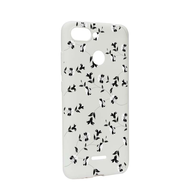 Husa Xiaomi Redmi 6, Silicon, Flowers W128