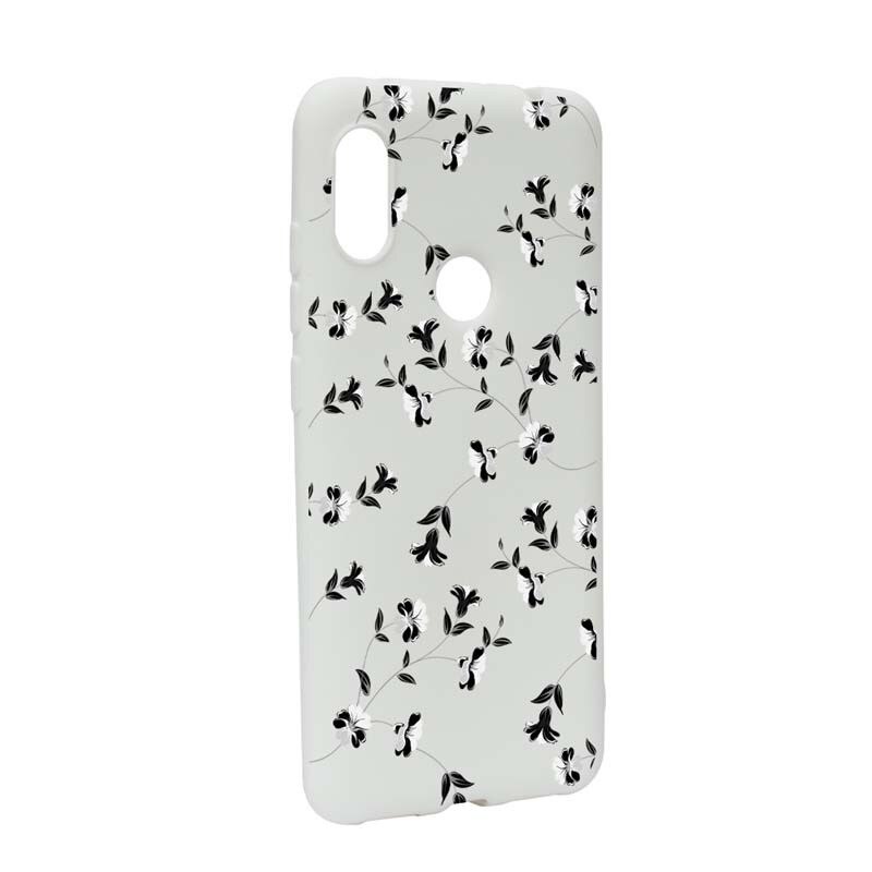 Husa Xiaomi Redmi Note 6 Pro, Silicon, Flowers W128