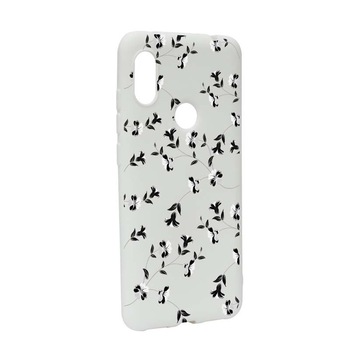 Husa Xiaomi Redmi Note 6 Pro, Silicon, Flowers W128 Husa Xiaomi Redmi Note 6 Pro, Silicon, Flowers W128