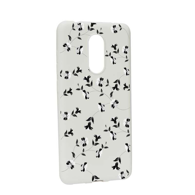 Husa Xiaomi Redmi Note 5 / Redmi 5 Plus, Silicon, Flowers W128