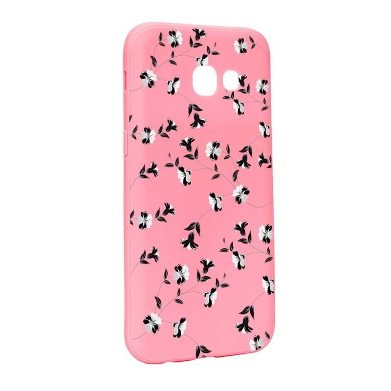 Husa Samsung Galaxy A3 2017, Silicon, Flowers P128