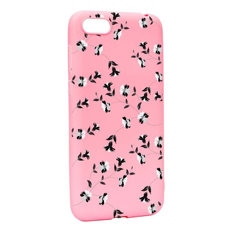 Husa Huawei Y5 2018, Silicon, Flowers P128