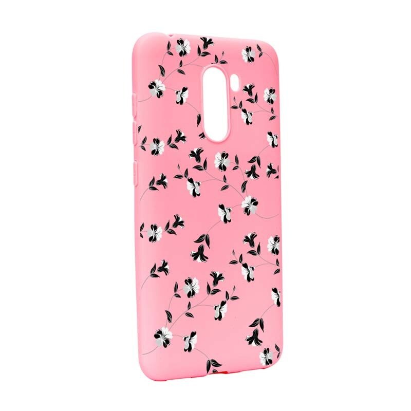 Husa Xiaomi PocoPhone F1, Silicon, Flowers P128