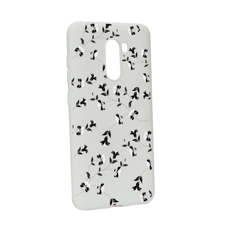 Husa Xiaomi PocoPhone F1, Silicon, Flowers W128