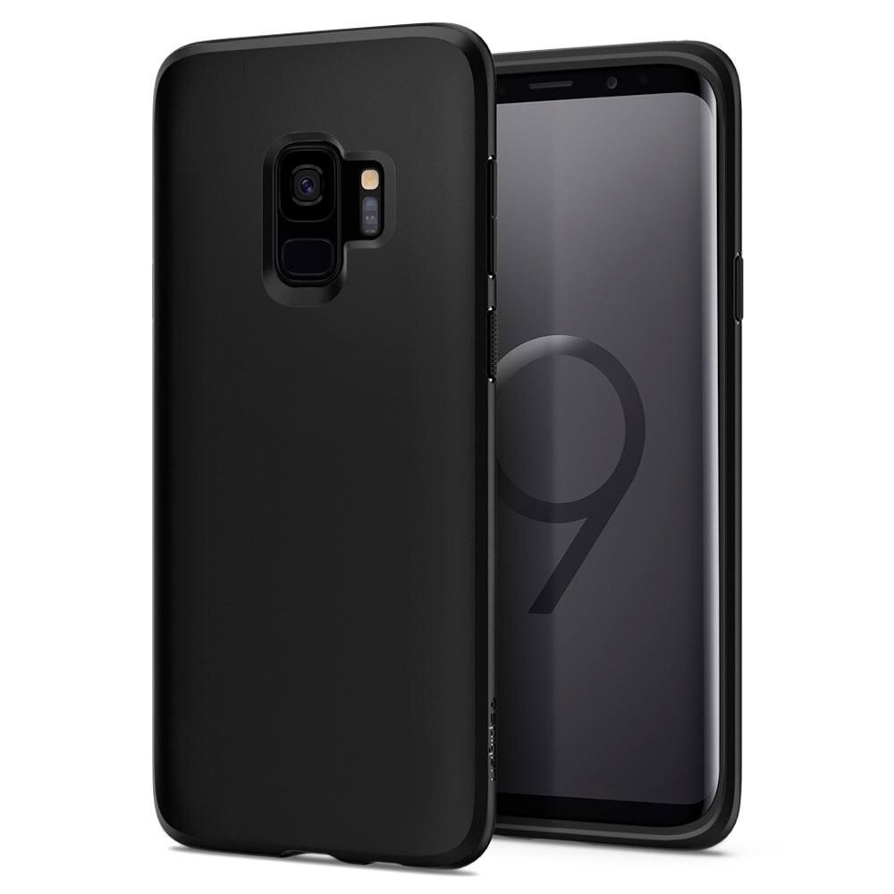 Husa Samsung S9 SPIGEN LIQUID CRYSTAL Neagra
