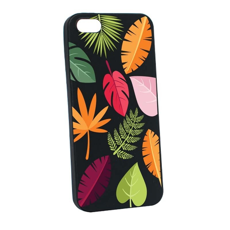 Husa Apple iPhone SE / 5S / 5, Silicon, Frunze B151