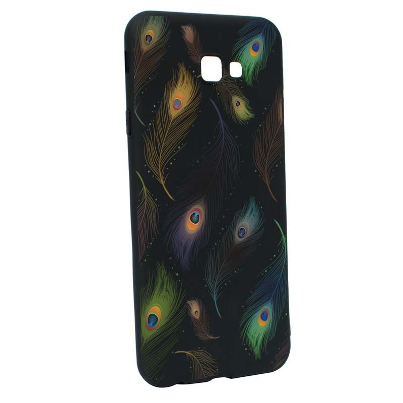 Husa Samsung Galaxy J4 Plus, Silicon, Peacock B152