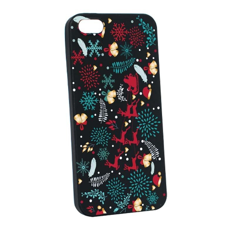 Husa Apple iPhone SE / 5S / 5, Silicon, Rudolf B158