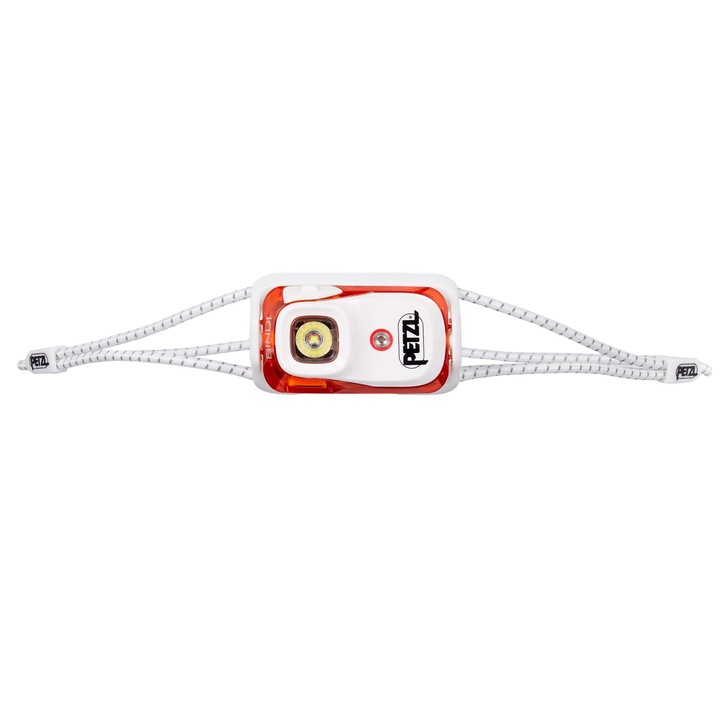 Челник Petzl Bindi, Ултра Компактен, Акумулаторна Батерия, 200 Лумена, Оранжев