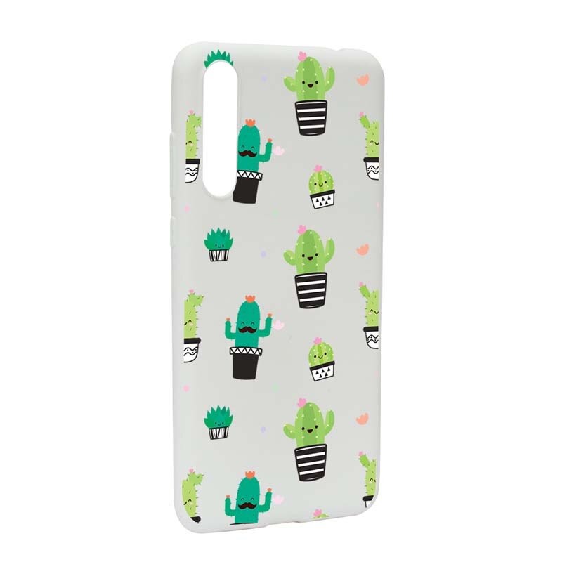 Husa Huawei P20, Silicon, Cactus W165