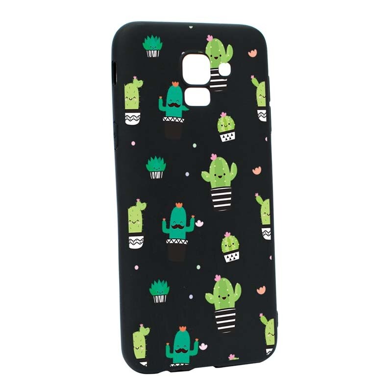 Husa Samsung Galaxy J6 2018, Silicon, Cactus B165