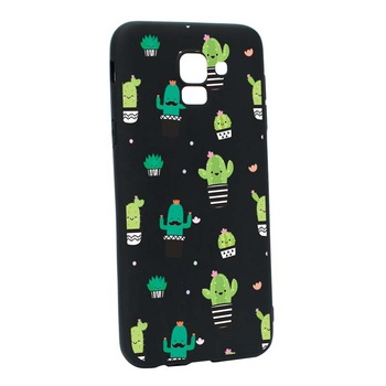 Husa Samsung Galaxy J6 2018, Silicon, Cactus B165 Husa Samsung Galaxy J6 2018, Silicon, Cactus B165