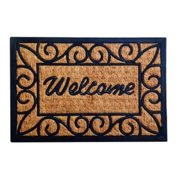 Covor iMK®, Cu imprimeu ,, Welcome'', Material rezistent, Durabil , 60x40 cm Covor iMK®, Cu imprimeu ,, Welcome'', Material rezistent, Durabil , 60x40 cm