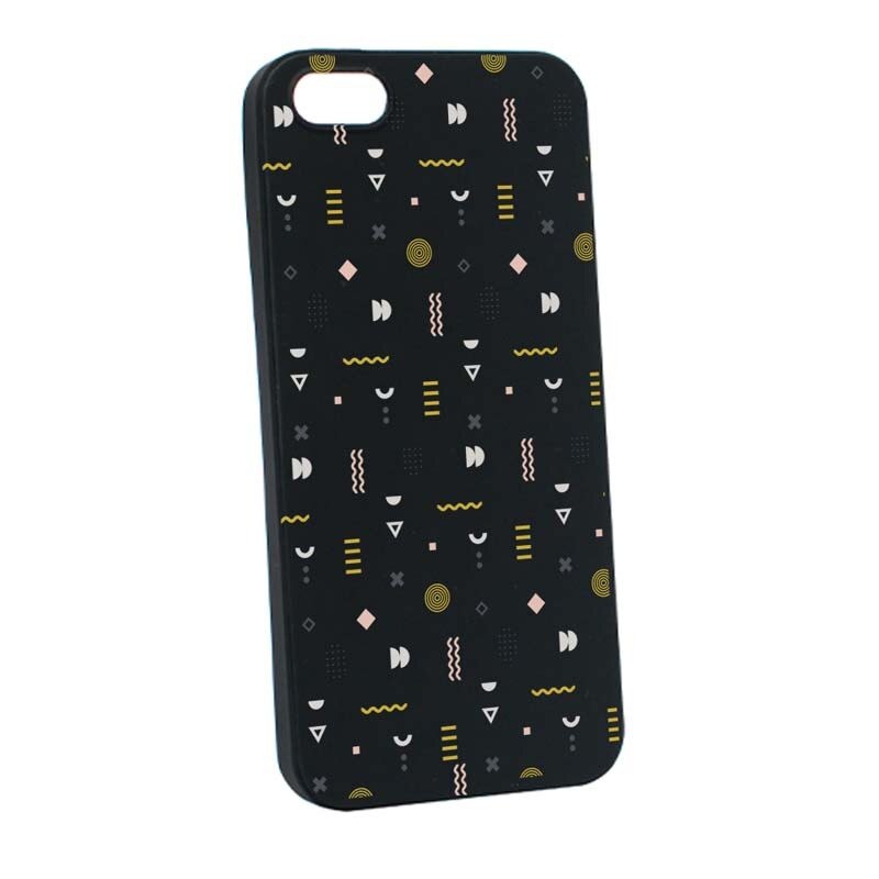 Husa Apple iPhone SE / 5S / 5, Silicon, Symbols B178