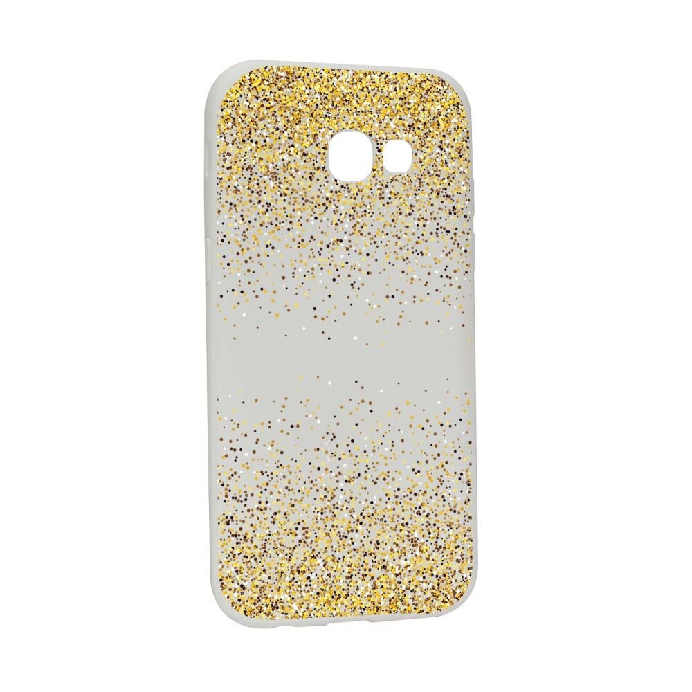Husa Samsung Galaxy A3 2017, Silicon, Golden Lucios W179