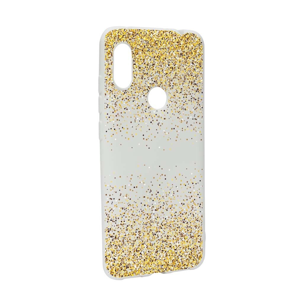 Husa Xiaomi Redmi Note 6 Pro, Silicon, Golden Lucios W179